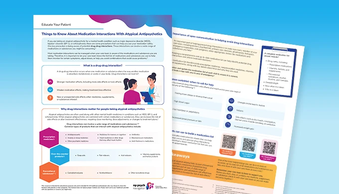 Things to Know About Medication Interactions With Atypical Antipsychotics